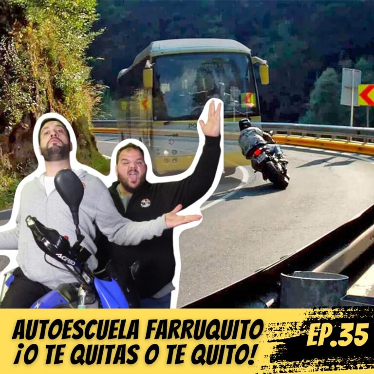 #EP35 Autoescuela Farruquito ¡O te quitas o te quito! el desprecio en la carretera